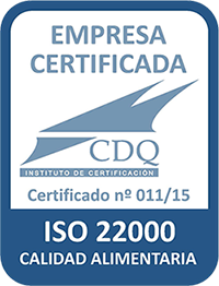 Mediterranean Natural es una Empresa certificada por la normativa ISO 22000:2005