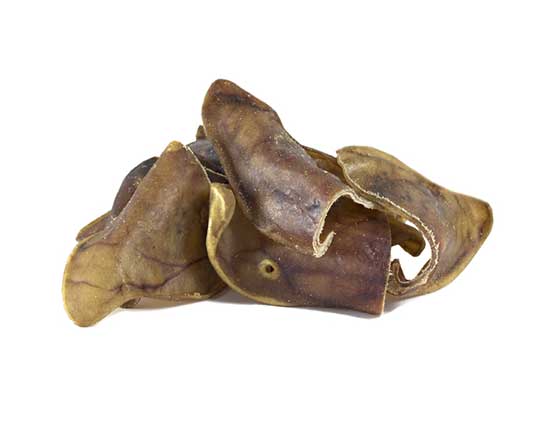 Oreja de cerdo para perros Mediterranean natural. Pig ears for dogs