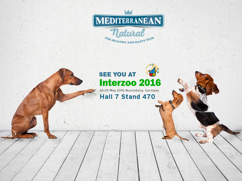 Mediterranean Natural estará en Interzoo 2016. Nuremberg (Alemania)