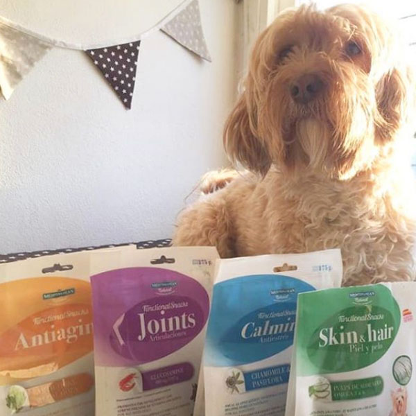 El Blog de Uma y Functional Snacks de Mediterranean Natural para perros