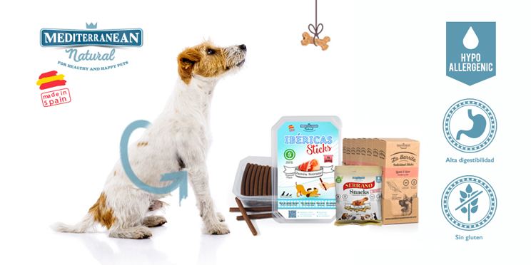 Snacks hipoalergénicos para perros