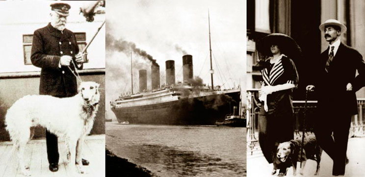 La curiosa historia de los perros que viajaron en el Titanic