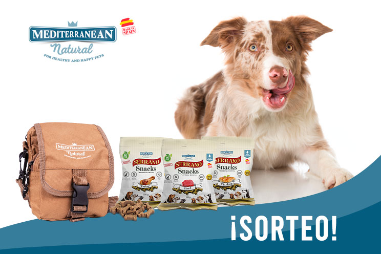 Sorteo Febrero 2020: ¡Llévate gratis una mochila porta chuches y los 8 sabores de Serrano Snacks de Mediterranean Natural!