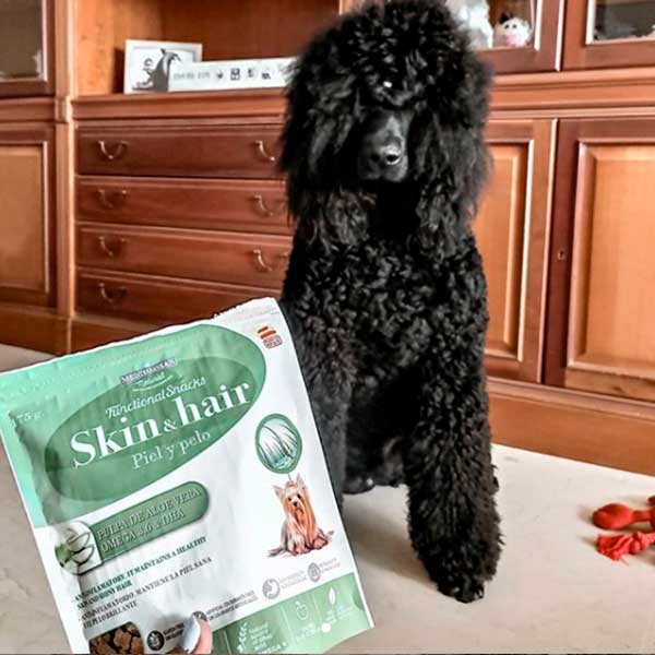 Jackyyeros Fnctional Snacks Piel y Pelo Para Perros Mediterranean Natural