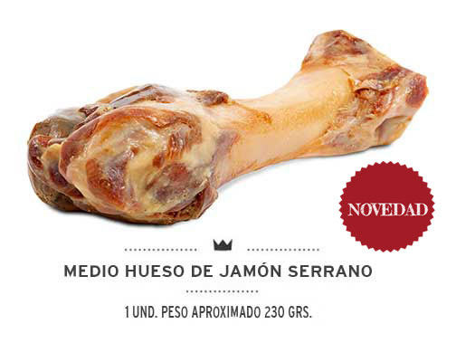 Medio hueso banner 2 Mediterranean Natural para perros. Novedad