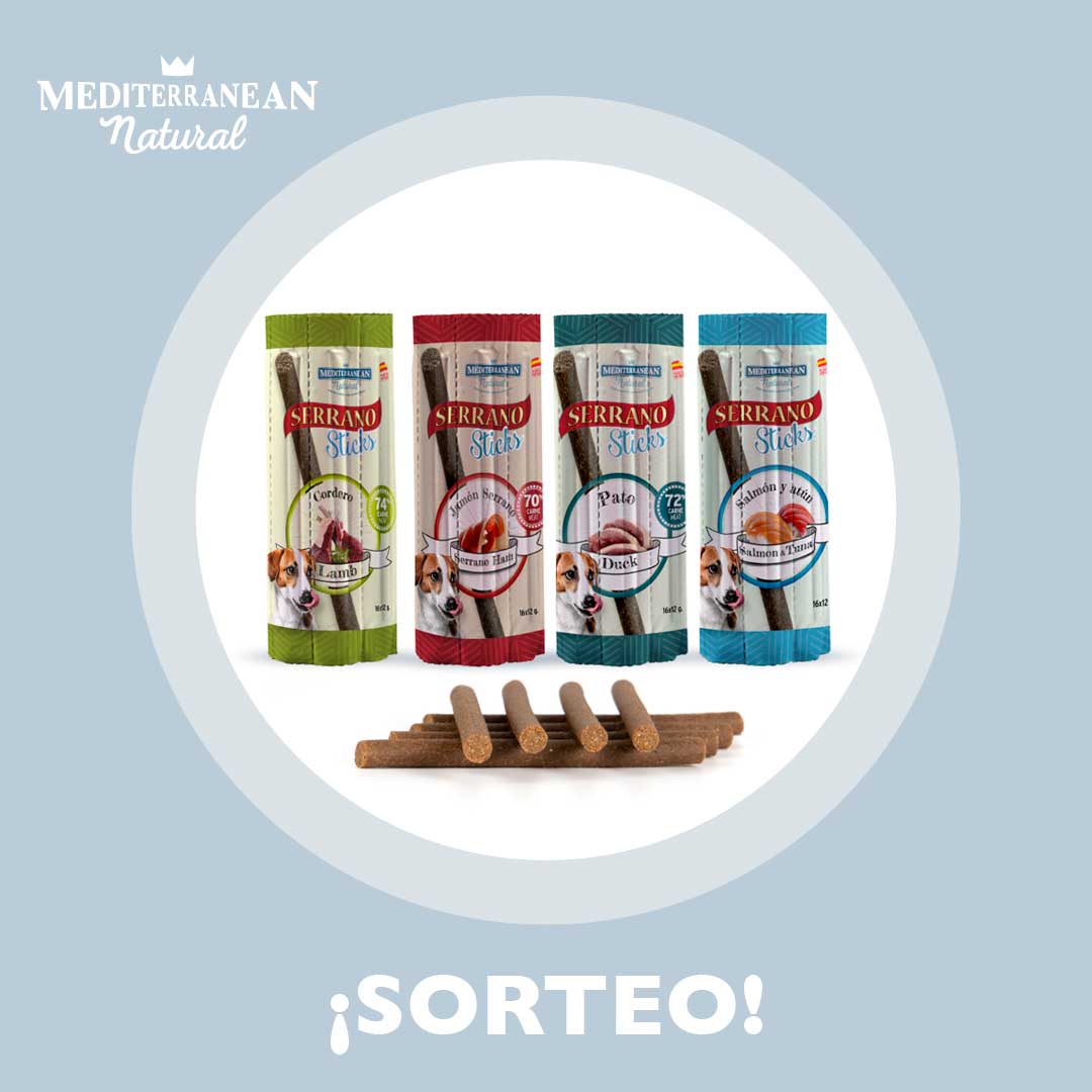 Sorteo nuevas Serrano Sticks para perros