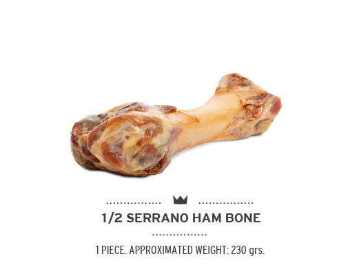 Half ham bone for dogs 1 unit