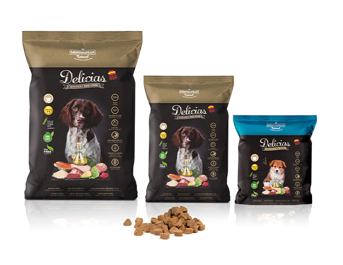 Delicias, Semi-moist food for dogs