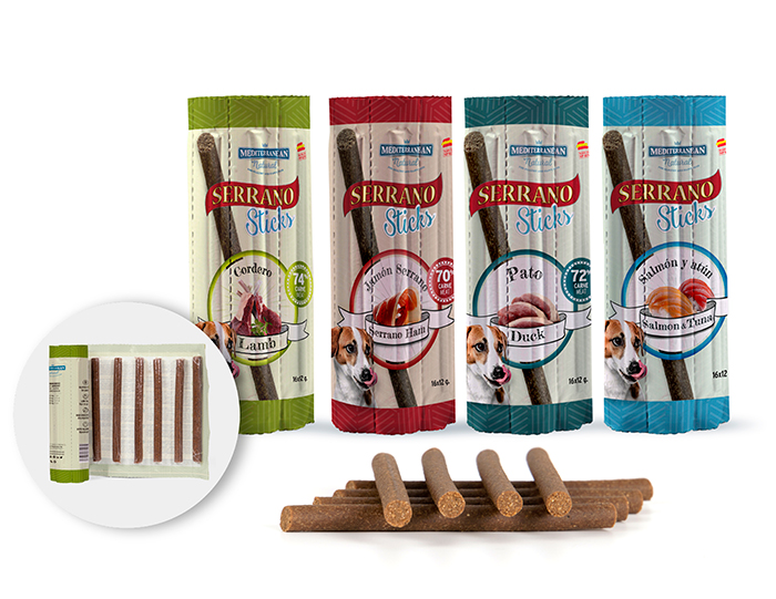 Serrano Sticks para for dogs Mediterranean Natural