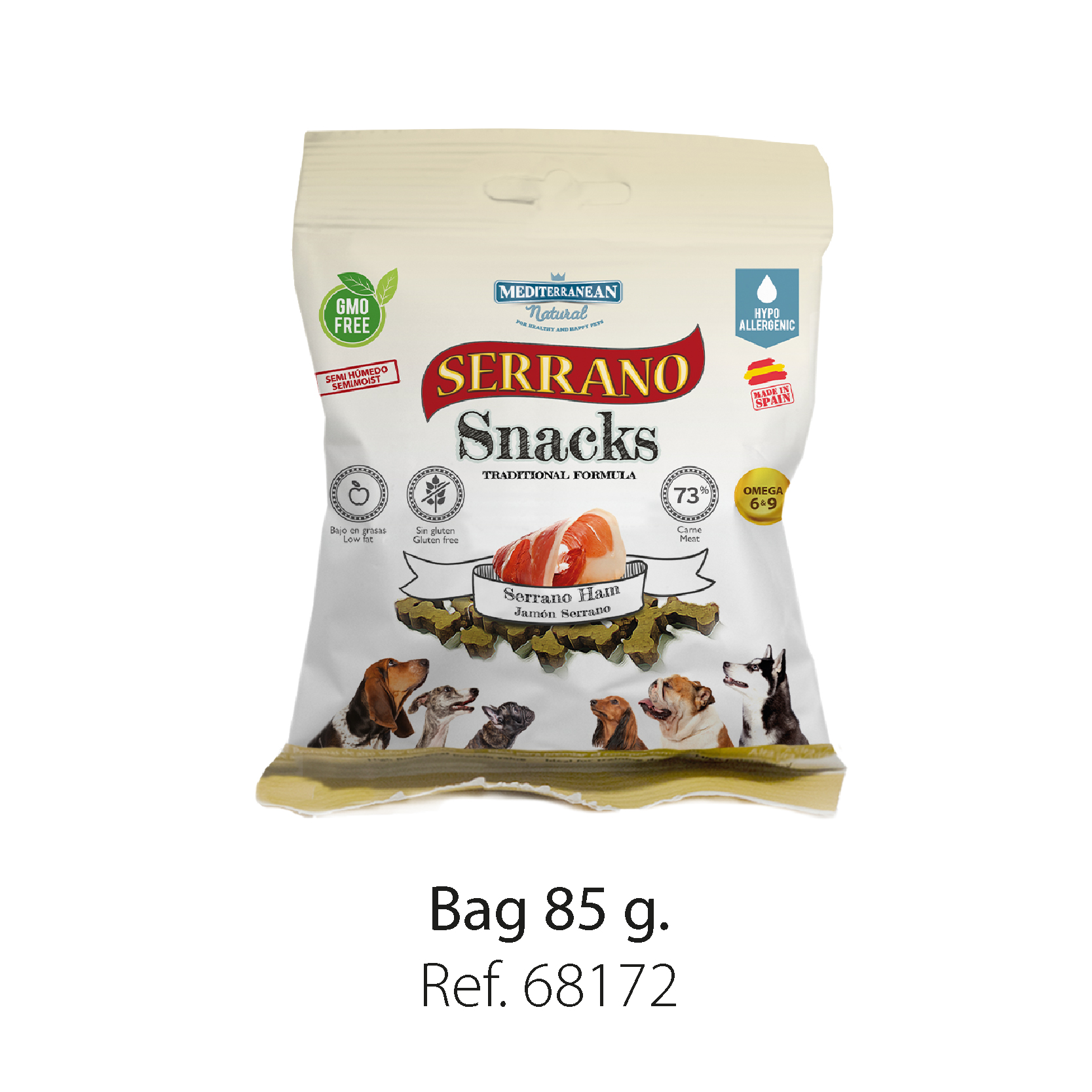 Serrano snacks para for dogs serrano ham Mediterranean Natural