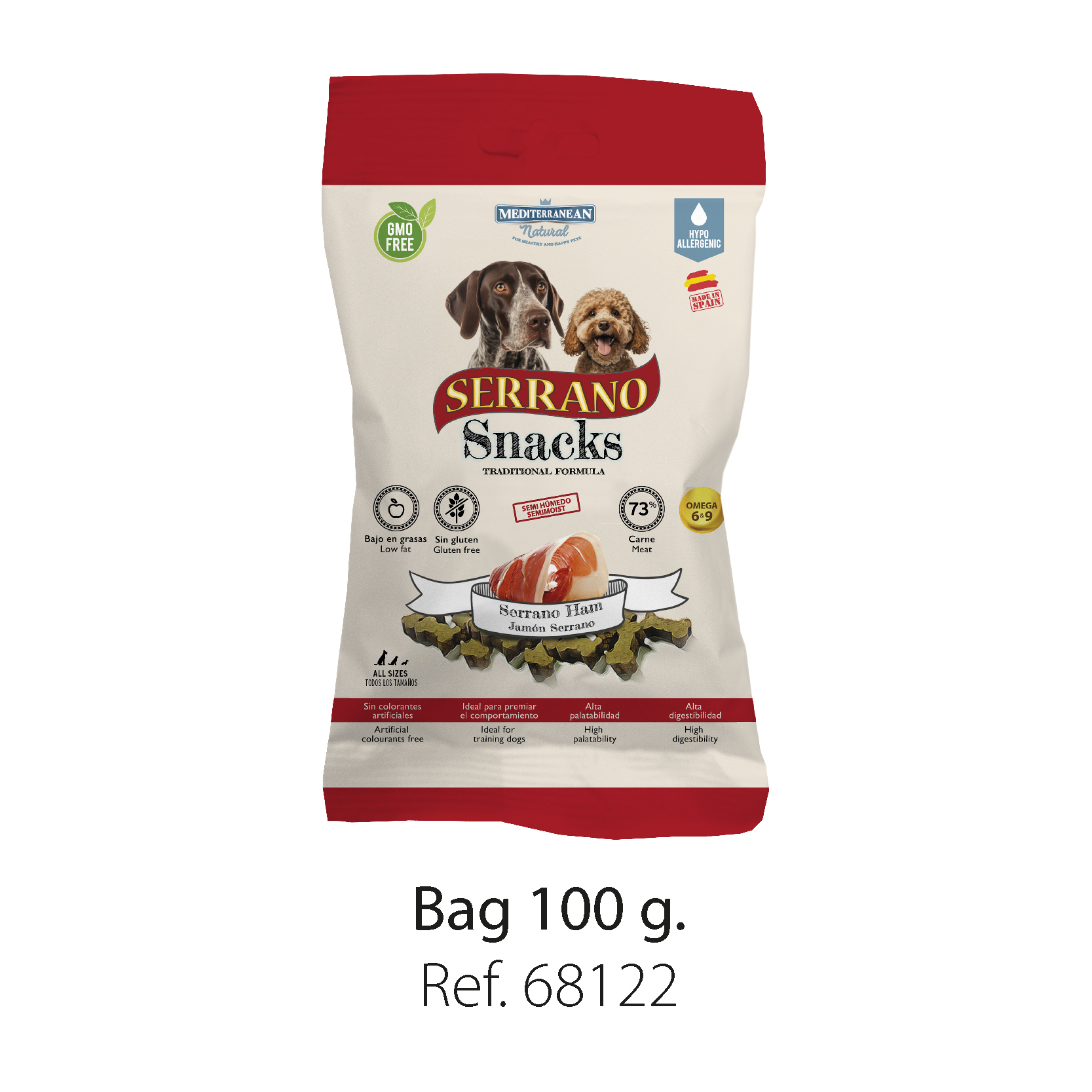 Serrano snacks para for dogs serrano ham Mediterranean Natural