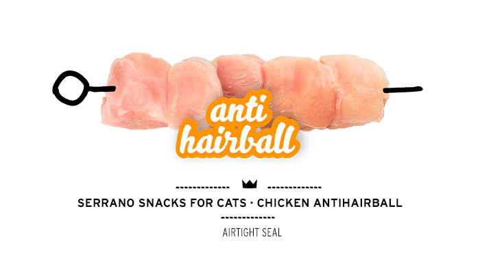 Antihairball chicken Snacks for cats