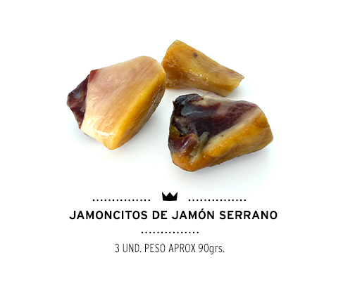 Jamoncitos de Jamón Serrano de Mediterranean Natural